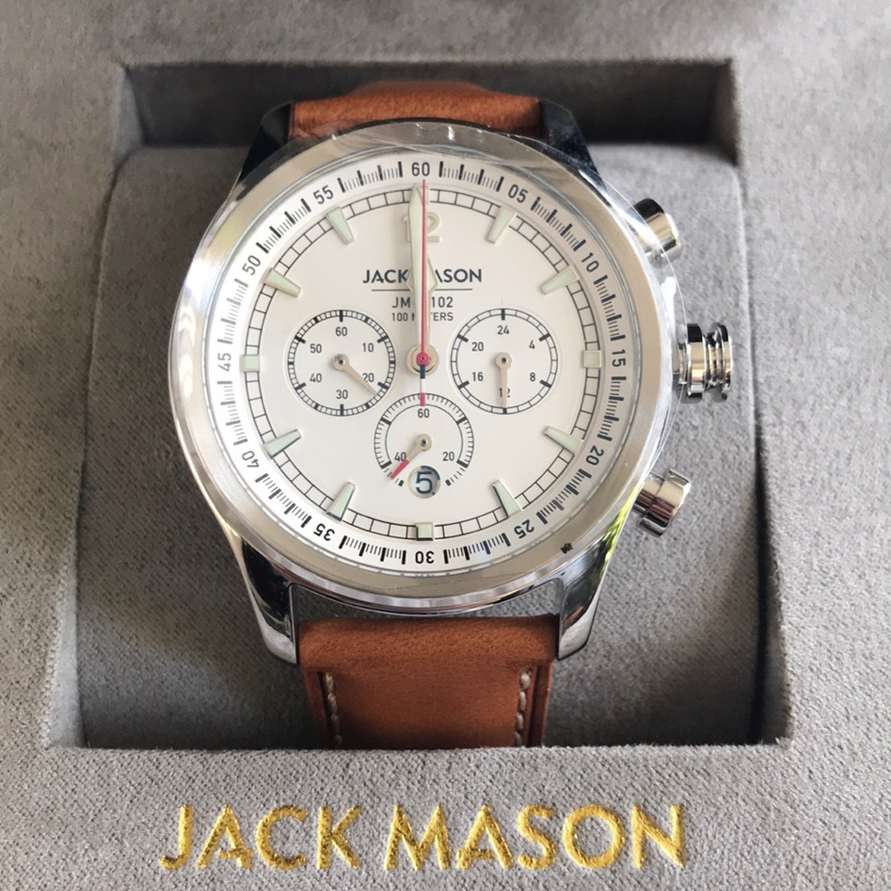 NWT Jack Mason Chronograph Watch